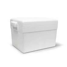 HU7- Hielera Unicel Sin Asa 28.5 cm x 21.5 cm x 21 cm Capacidad 10 Litros o 7 kilos - Ver 1