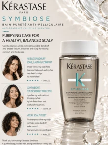 Kérastase 卡詩 Clarifying 清潔去屑洗髮精 80ml，2入組 160ml，恢復頭皮水分平衡，讓秀髮柔順亮澤，告別油膩與頭皮屑，適合油性髮質 - Purifying Anti-dandruff - 查看 8
