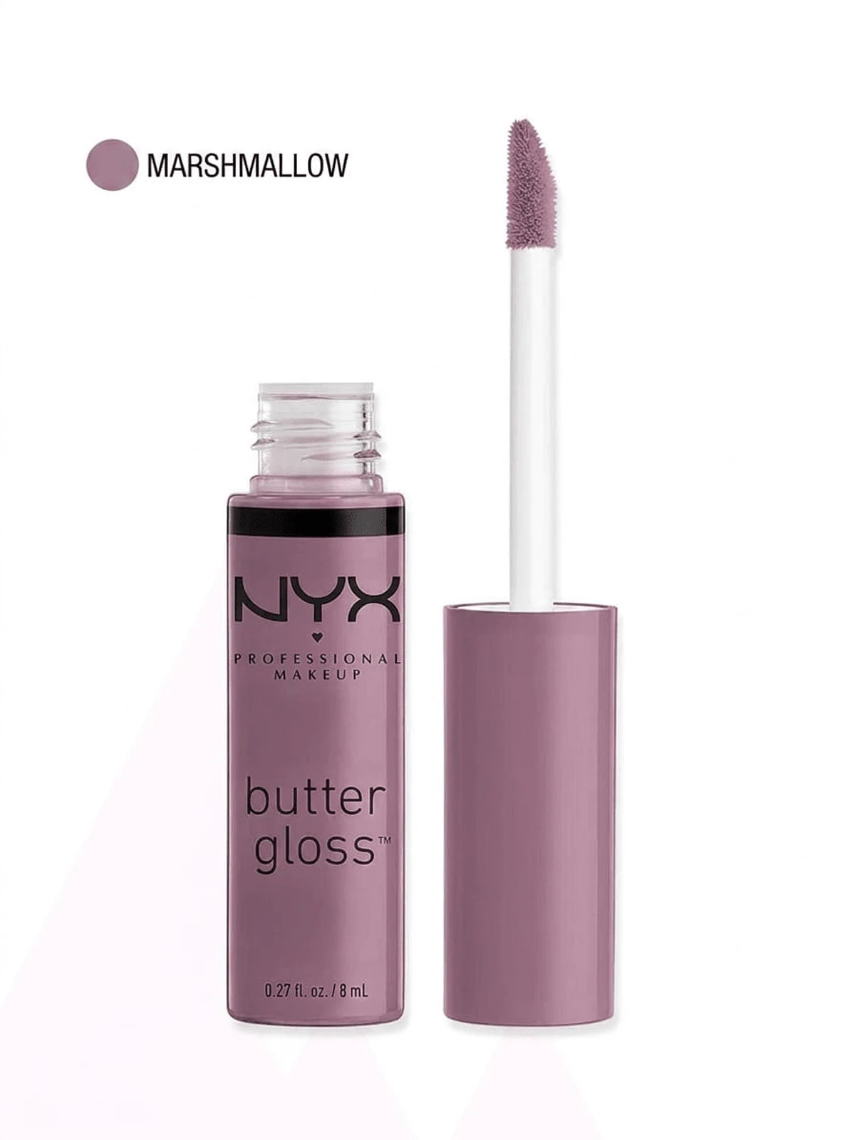 NYX 奶油唇彩棉花糖味 (BLG43) 0.27盎司/8毫升 - Marshmallow (BLG43) - 查看 1