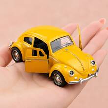 1件 1:32復古壓鑄合金汽車模型，經典老爺車模型裝飾品，可開門，汽車裝飾收藏玩具，節日禮物 - 彩色 - 查看 10