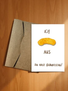 1 pieza Regalo de cumpleaños emocionante - Estoy emocionado por tu cumpleaños - Tarjeta de cumpleaños divertida adecuada para mujeres y hombres - Tarjeta de cumpleaños divertida - A - Ver 14