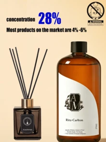 500毫升精油补充装，香薰精油，适用于香薰机（浓度28%，高于市面上大多数产品的4%-6%），适用于藤条香薰机，无火香薰，酒店级香薰精油，持久留香。 - 500 - 查看 4