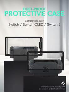 DATA FROG Dust Cover Dustproof Case Mesh Stopper Anti-Scratch Sleeve Compatible Switch & OLED NS Switch Charging Dock - Multicolor - View 4