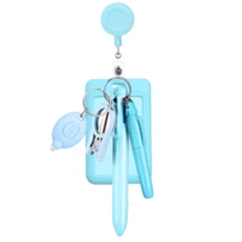 Best-Selling Nurse Pen Set, 6-Piece Set Including 1 Marker Pen, 1 Lighted Pen, 1 Retractable Ballpoint Pen, 1 Folding Scissors, 1 ID Card Holder And 1 Lanyard - Sets - View 10