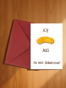 1 pieza Regalo de cumpleaños emocionante - Estoy emocionado por tu cumpleaños - Tarjeta de cumpleaños divertida adecuada para mujeres y hombres - Tarjeta de cumpleaños divertida - A - Ver 19