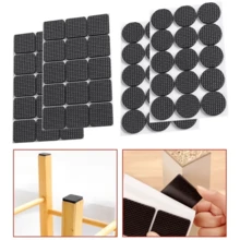 24/48/72Pcs Plastic Silent Chair Leg Protectors - Anti-Slip Noise Reduction Furniture Pads, Suitable For Dining Chairs And Tables, Dark Brown, Durable Plastic Material, Furniture Protection, Modern Aesthetic, Plastic Structure, Chair Leg Protectors - Multicolor - View 7