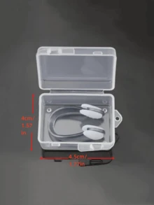 1/2pcs Silicone Swimming Nose Clips & Earplugs, Waterproof & Anti-Slip, Suitable For Swimming Training - Multicolor - View 18