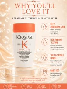 Kérastase Kerastase 高滋養洗髮精 80ml，2入/160ml，恢復光澤、強化髮質、長效滋養，特別適合極乾燥髮質 - High Nutrition Rich - 查看 6