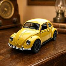 1 buah Model Mobil Die-Cast Paduan Logam Vintage Skala 1:32, Ornamen Model Mobil Klasik Tua, Pintu Dapat Dibuka, Mainan Koleksi Dekorasi Mobil, Hadiah Liburan - MultiWarna - View 2