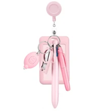 Best-Selling Nurse Pen Set, 6-Piece Set Including 1 Marker Pen, 1 Lighted Pen, 1 Retractable Ballpoint Pen, 1 Folding Scissors, 1 ID Card Holder And 1 Lanyard - Sets - View 9