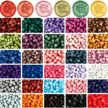 CYFUN DESIGN 100颗蜡封珠，用于封印印章的蜡珠，返校用品 - 彩色 - 查看 13