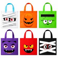 12 Halloween Gift Bags - Halloween Party Favors Gift Bags, Suitable For Halloween Theme "Magic" Party Favors, With Handles - Multicolor - View 8