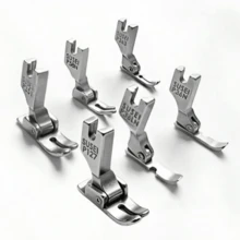 1 Set Industrial Flatbed Sewing Machine Presser Foot Components, Including P351, P363, P58n, P36n, P36ln And P127 - Set - View 2