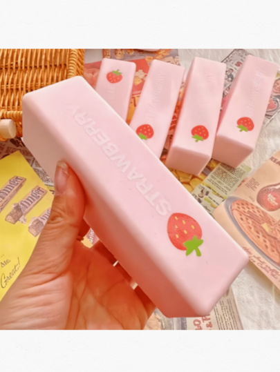 1 PIEZA Barra de Mantequilla de Fresa, Suave y Linda, Rebote Lento, Tacto Suave como la Mantequilla, Bolsa de Regalo para Fiestas, Adecuada para Despedidas de Soltera, Fiestas de Despedida, Esencial de Verano, Mejor Regalo para Familia, Amigos y Mejores Amigos, Regalo de Cumpleaños, Regalo de Graduación y Regalo de Vacaciones, Squishy, Squishies, Decoración de Habitación, Comida, Verano, Squishy Squishiest, Neehdoh, Decoración de Dormitorio, Nourriture, Squishi, Squichi, Squishy Nourriture