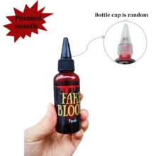 Halloween Prank Prop (Non-Cosmetic, Temporary Effect Decorative Prop Only): 3pcs/1pc Halloween Prank 30ml/Pc Artificial Fake Blood Spray, Funny Prop, Ideal Choice For Cosplay Enthusiasts And Halloween Party Participants! - Multicolor - View 10