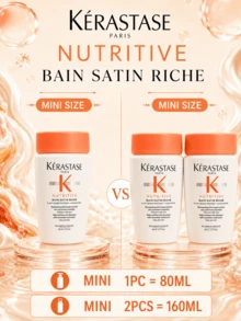 Kérastase Kerastase 高滋養洗髮精 80ml，2入/160ml，恢復光澤、強化髮質、長效滋養，特別適合極乾燥髮質 - High Nutrition Rich - 查看 4