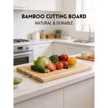 1pc Wooden Cutting Board Cheese Board, Suitable For Kitchen Meat, Cheese, Bread, Vegetables And Fruits, Kitchen Utensils, Home Dormitory Cutting Board - Brown - View 9