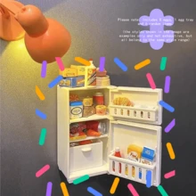 1/16pcs Refrigerator Magnetic Stickers, Fridge Decorative Magnets, Kitchen Refrigerator Stickers, Comes With 15 Random Toys, Cute Style Decorative Fridge Magnets, Gift - Multicolor - View 14