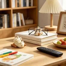 1/2/3 Cute Cat-Shaped Phone Stands, Creative Animal-Shaped Holder Decor, Suitable For Glasses, Phone And Pen Holder. Office Decoration, Desktop Home Decor Or Holiday Gift - Single Piece - View 5