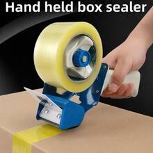 1pc Tape Gun Tape Cutter Tape Dispenser, Metal Packaging Tape Dispenser Gun Box Sealer, Suitable For Home And Warehouse Box Sealing, Back To School Season, School Supplies, Office And Study Supplies/Tape, Adhesives And Fasteners/Tape Cutter, Carton Sealer, Box Sealer, Tape Dispenser, Box Sealing, Tape Dispenser, Packaging Tape Dispenser, Tape Gun, Packaging Tape Dispenser, Packaging Tape Roller, Handheld Roller - 2 Inches - View 2