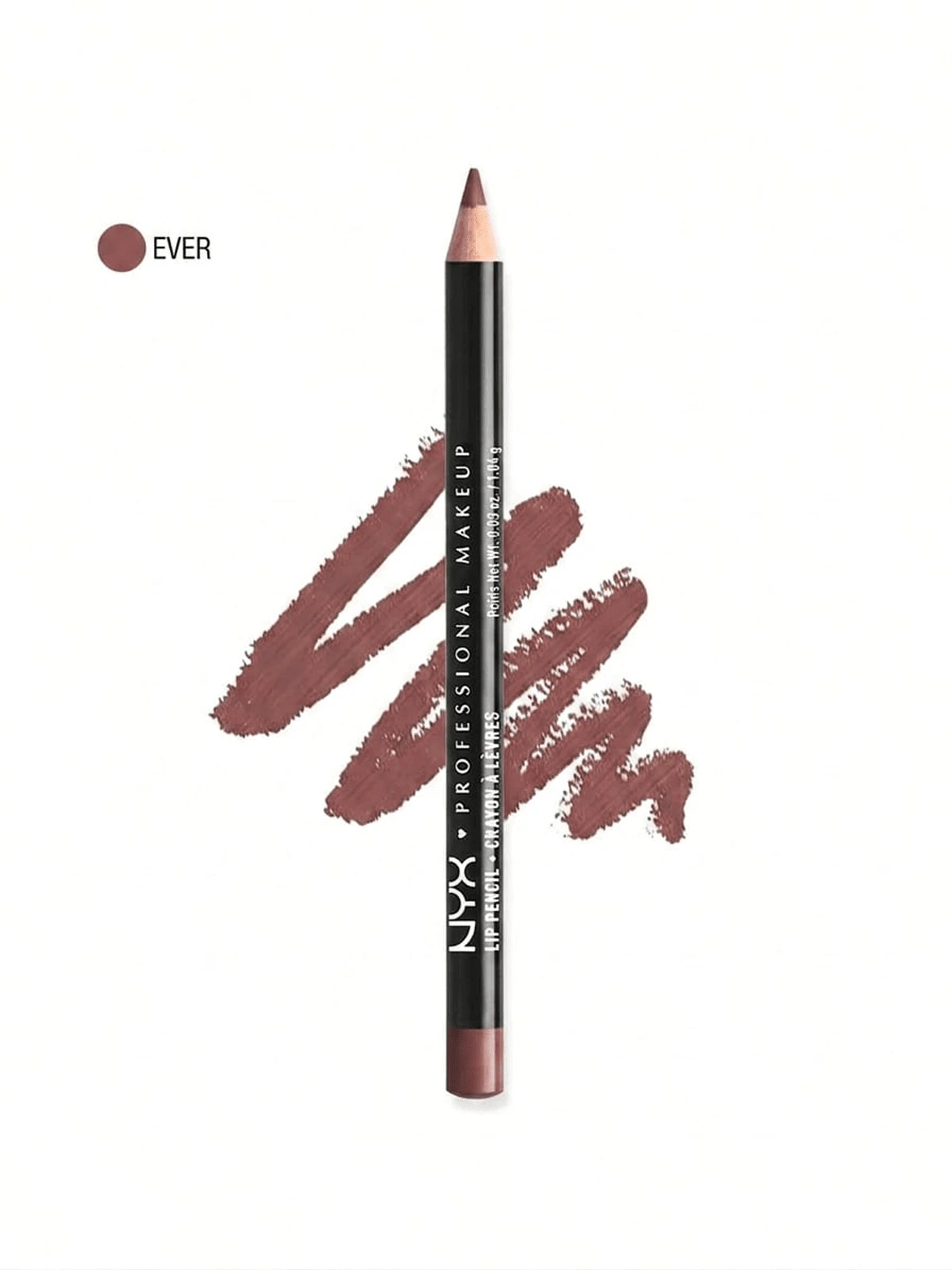 NYX Slim Lip Pencil 828 Ever 0.03oz/1.04g – Lip Liner, Long-Wearing, For Makeup Enthusiasts, Ever, Suitable For Daily Makeup Routine - Ever (SPL828) - View 1