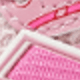 Rose Sugar/Pink Satin/White