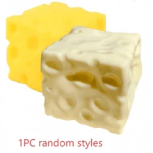 Popular Extra Large Square Cheese Plush Toy, Super Stress Relief Gadget, Suitable Decompression Toy For Girls - Multicolor - View 10