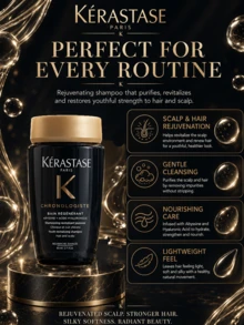 Kérastase Youth Revitalizing 修復活力洗髮精 80ml，2入組 160ml，修復受損髮質，恢復活力，柔順亮澤，適合所有髮質 - Youth Revitalizing - 查看 8