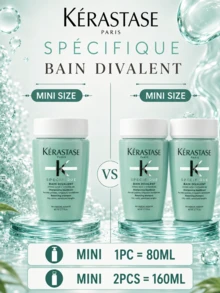 Kérastase Kerastase 平衡洗髮精 80ml，2入/160ml，恢復頭皮平衡，柔順亮澤，適合油性頭皮與受損髮質每日使用 - 平衡 - 查看 4
