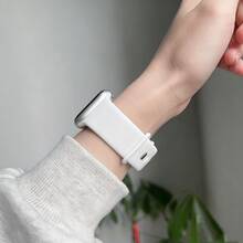 1件女款運動手錶錶帶，相容 ，適用 38mm 40mm 41mm 42mm 44mm 45mm 46mm 49mm Series Ultra S11/10 9/8/7/6/5/4/3/2 SE - 白色 - 查看 4