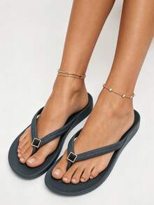 Flor de zapato de diamante negro azul marino