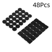24/48/72Pcs Plastic Silent Chair Leg Protectors - Anti-Slip Noise Reduction Furniture Pads, Suitable For Dining Chairs And Tables, Dark Brown, Durable Plastic Material, Furniture Protection, Modern Aesthetic, Plastic Structure, Chair Leg Protectors - Multicolor - View 14