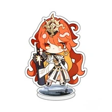 Wuthering Waves Augusta Gallery Figure Stand Model Plate Galbrena Phrolova Cartethyia Iuno Augusta Acrylic Standing Anime Iuno SIGRIKA Gift - MultiWarna - View 5