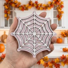 4/12pcs Gothic Hollowed Out Spider Web Wooden Coaster Halloween Decor Coffee Tea Cup Table Decor - Spider Web Coaster - View 6