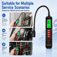 ZL77A GL77A Halogen Refrigerant Leak Detector, High Sensitivity Freon Detector, Suitable For HVAC, Automotive Air Conditioning And Cold Storage, 0-1000PPM Range, 3s Fast Detection, Compatible With R134a R410a R22 R1234FY - 彩色 - 查看 6