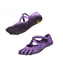FiveFingers V-Soul Women Mary Jane Barefoot Shoes, Minimalist Non Slip Five Toe Flat Sneakers For Yoga Pilates Dance Indoor Workout - Powder Blue - View 11
