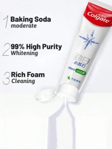 colgate 3支装竹炭薄荷美白牙膏 - 美白、温和护齿、泡沫丰富、口气清新、高纯度 - 竹炭薄荷 3支組套 - 查看 6