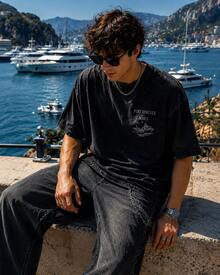 Men T-Shirts - Black - View 2