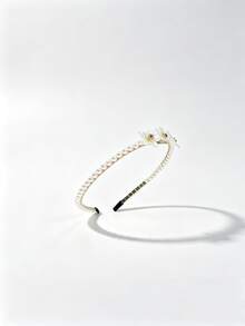 1pc Pearl Flower Headband For Women/Headbands/Hair Accessories For Women Hairband - Multicolor - View 9
