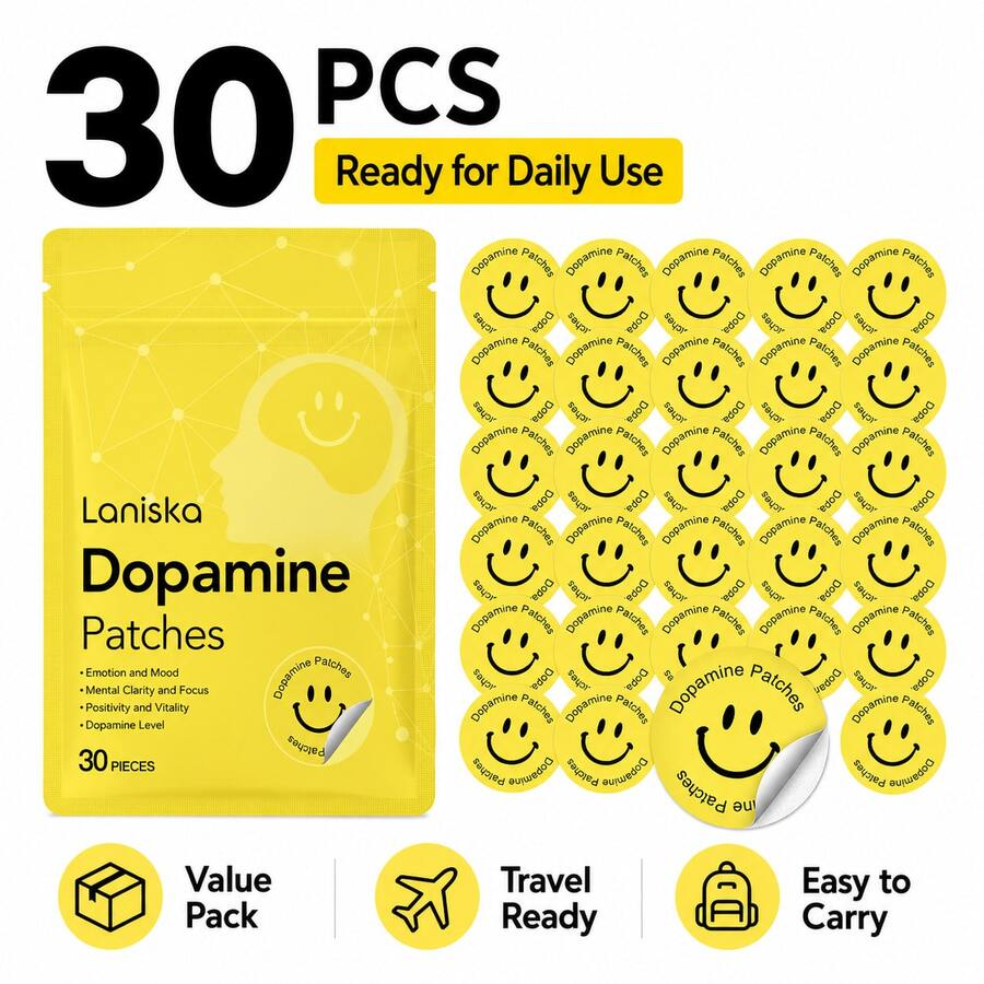 30 Body Care Patches, Gentle, Lightweight, Sticky, Convenient, Portable, And Easy-To-Use Body Care Patches - View 1