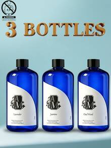 500ml Aceite esencial perfumado, Recarga líquida para difusor sin llama, Apto para piedra aromática, Difusor de ratán, Difusor sin llama, Aceite de fragancia sin llama de grado hotelero para varillas difusoras de ratán, Aroma de larga duración - 500ml - Ver 15
