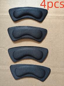 4 piezas Almohadillas protectoras de talón engrosadas, Negro & Nude, Agarraderas de talón antideslizantes unisex, Almohadillas de reducción de tamaño para zapatos grandes, Cojines de talón amortiguadores, Previenen ampollas, rozaduras y dolor de pies, Accesorios de cuidado de pies para tacones altos & zapatos deportivos grandes - Multicolor - Ver 10