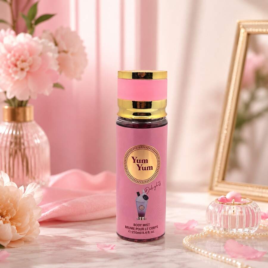 Perfume Árabe 250ML para Mujer en Spray, Fragancia Floral y Dulce de Larga Duración, Aroma Elegante y Sofisticado para Uso Diario - rosa - Ver 1