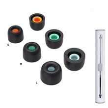 Premium Memory Foam Ear Tips, Slow Rebound Skin-Friendly Material, Noise Reducing Replacement Eartips, Secure And Comfortable Fit For WF-1000XM4 WF-1000XM5 Daily Use - View 1