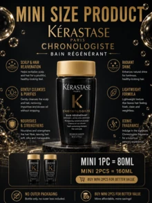 Kérastase Youth Revitalizing 修復活力洗髮精 80ml，2入組 160ml，修復受損髮質，恢復活力，柔順亮澤，適合所有髮質 - Youth Revitalizing - 查看 4