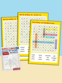1 Set New English Word Search Game Book, Spelling Practice Workbook, Divided Into Basic And Advanced Versions, Fun Vocabulary Learning Activity Book Suitable For Classroom Use, Ideal Birthday, Christmas, Holiday Gift - Multicolor - View 8