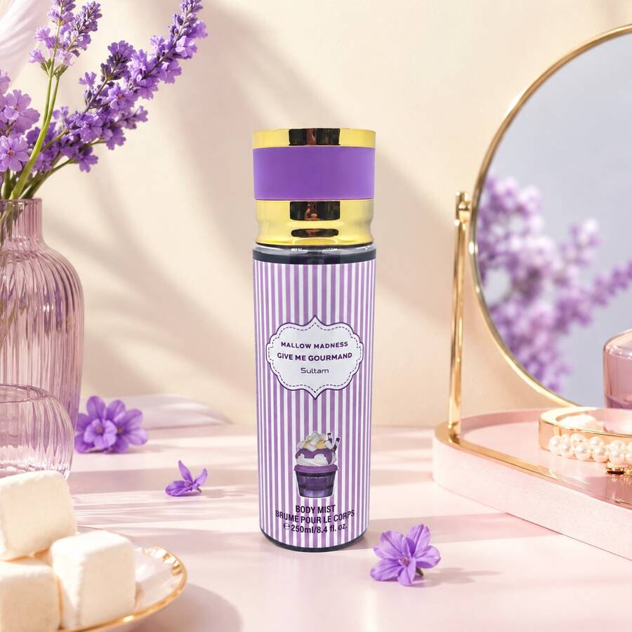 Perfume Árabe 250ML para Mujer en Spray, Fragancia Floral y Dulce de Larga Duración, Aroma Elegante y Sofisticado para Uso Diario - Morado - Ver 1