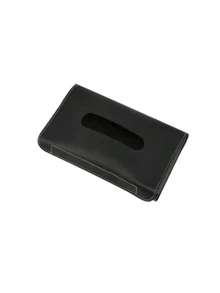 Sun Visor Tissue Box, Multifunctional Car Tissue Box, Storage Bag, Tissue Organizer Box, Universal Design, Easy To Access And Does Not Obstruct View. Used For Storing Tissues, Masks, Etc. A Must-Have Gift For Drivers. - A - View 10