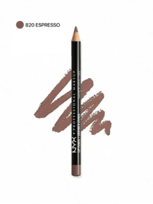 NYX 纤细唇线笔 820 浓咖啡色唇线笔 0.03 盎司/1.04 克 顺滑 精准定义 持久舒适 适合女朋友 妻子 母亲 朋友 生日 毕业派对 旅行 露营 户外 学校 校园旅行 节日 夏季 秋季 万圣节 夏季精选 夏季必备品 夏季经典 老钱 魅力 男式 永恒传统 - 820 Espresso - 查看 1
