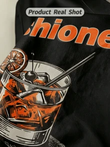 Women T-Shirts - 黑色 - 查看 2
